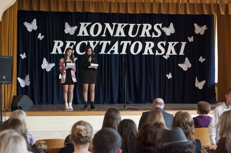 Międzyszkolny konkurs recytatorski